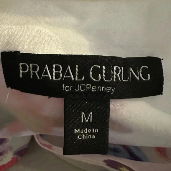 Prabal Gurung shortsleeved midi dress size M - Picture 11 of 13